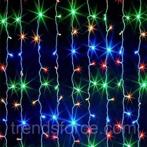 Гірлянда Xmas Водоспад 3M2M 360LED M-3 Мультиколірна 12PCS 184363