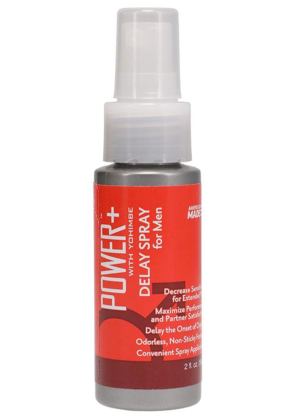 Потужний пролонгатор Doc Johnson Power+ with Yohimbe Delay Spray For Men (59 мл) Feromon