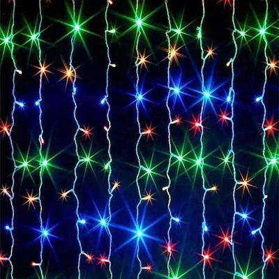 Гірлянда Xmas Водоспад 3M2M 360LED M-3 Мультиколірна 12PCS 184363