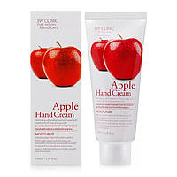 Крем для рук с экстрактом яблока 3W Clinic Moisturizing Hand Cream Apple 100g