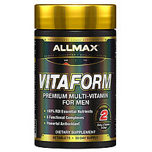Комплекс вітамінів для чоловіків ALLMAX VitaForm for men 60 таблеток