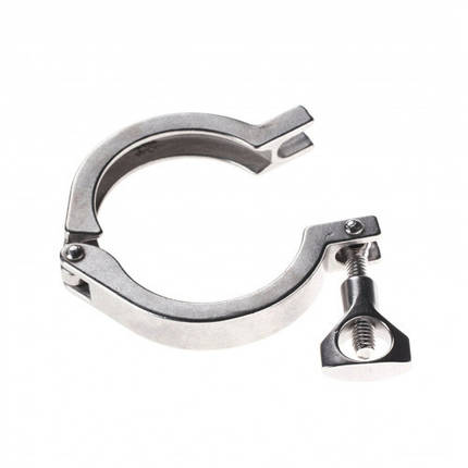Хомут кламповий неіржавкий 6,5" дюймів (під затискач 183 мм) AISI304, фото 1