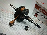 Honda Tact AF24 Колінвал+голчастий вал 12mm (фірма Formula-6)