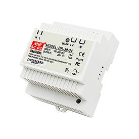 Імпульсний блок живлення DR-30-24, 24V, 1.5 А, 36W