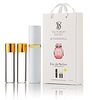 Мини-парфюм с феромонами женский Victoria's Secret Bombshell 3х15 мл