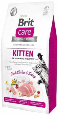 Brit Care (Брит Кеа) Cat Grain Free Kitten Healthy Growth & Development Беззерновой сухой корм для котят с, фото 2