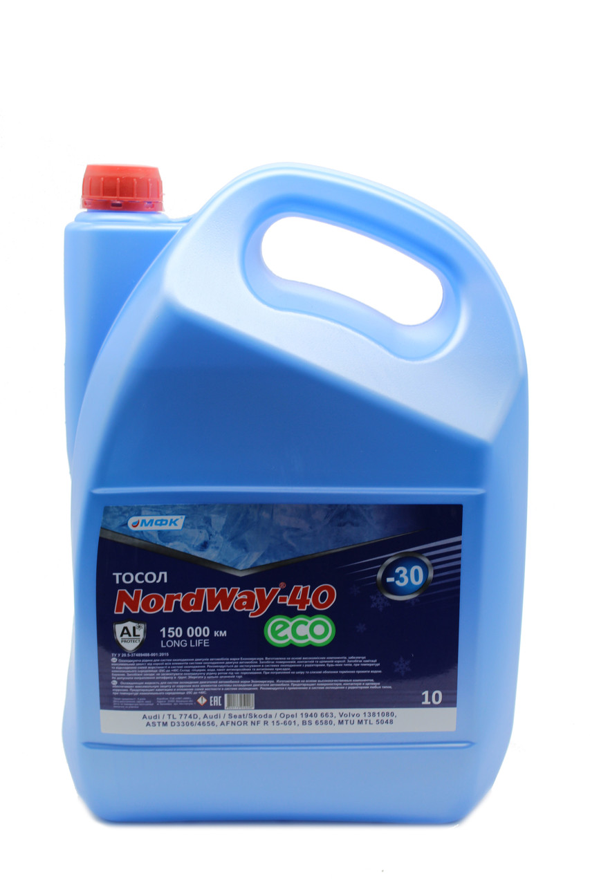 Тосол МФК NordWay-40 ECO-25 10л/8,9 кг
