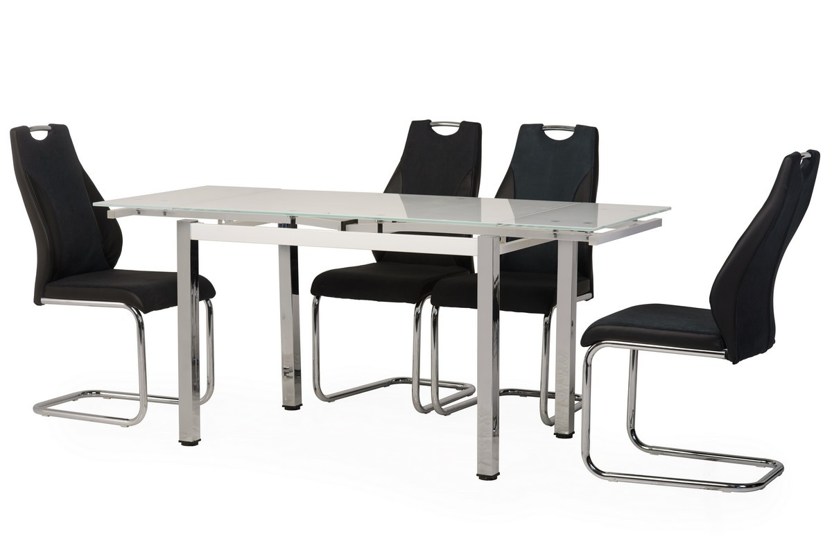 Обеденный стол раскладной T-231 Vetro Mebel™