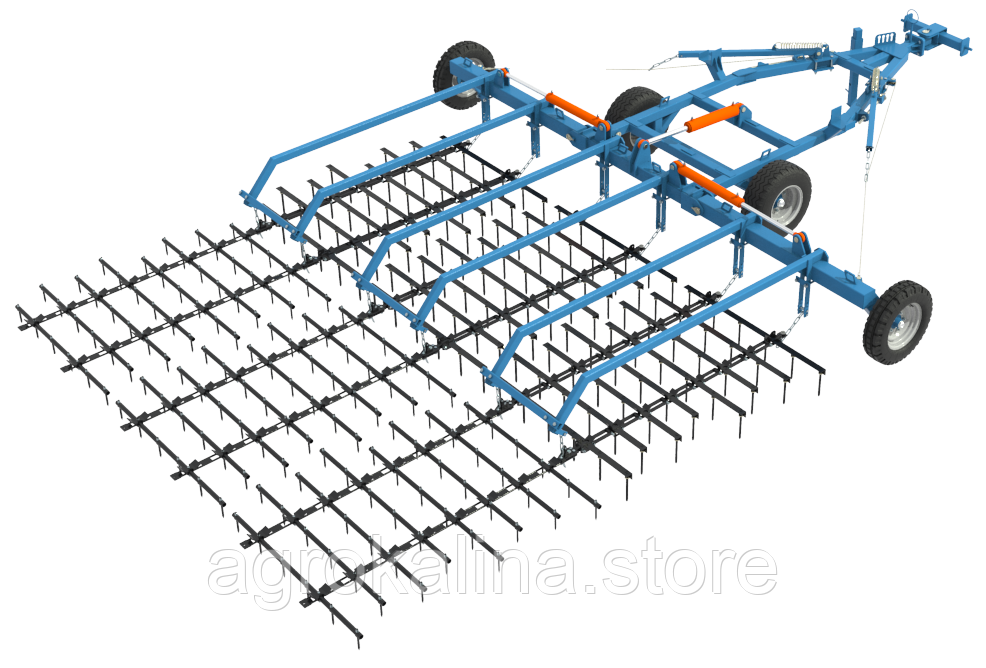 Шлейфова борона SANIKA 5.6 (16 рядів шлейфів), фото 1