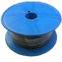 07-12-002. Пакувальний дріт в ПВХ ізоляції, чорна, на котушці, 250м