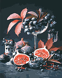 Картина по номерам ArtStory Инжир и виноград (AS0917) 40 х 50 см 