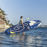 Сапборд Gladiator PRO 10'6" 2021 — надувна дошка для САП серфінгу, sup board, фото 9