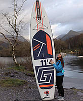 Сапборд Gladiator ELITE 11'4" 2021 — надувна дошка для САП серфінгу, sup board, фото 7
