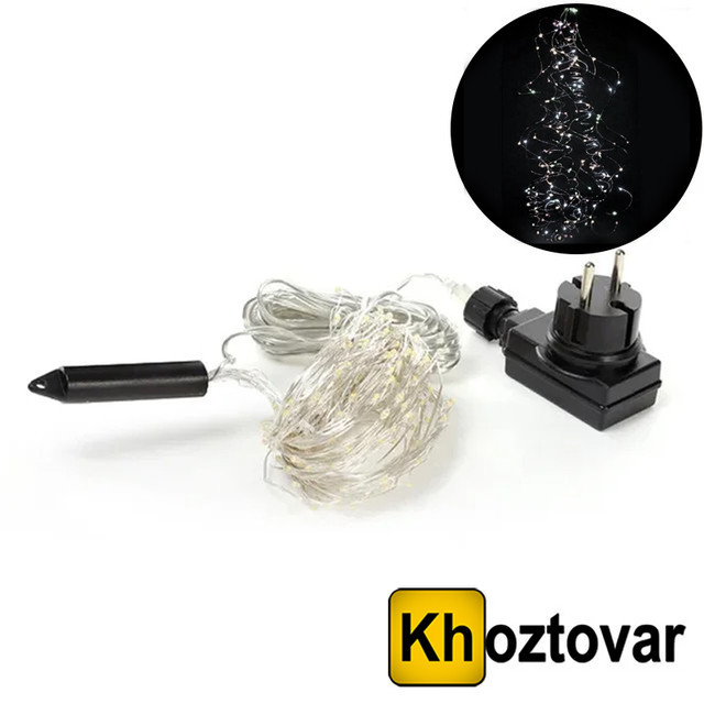 Звисаюча гірлянда "Конський хвіст" 10 ниток ⁇ 200 LED ⁇ 200 см