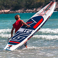 Сапборд Gladiator ELITE 11'4" 2021 — надувна дошка для САП серфінгу, sup board, фото 8