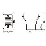 Форсунка Emaux EM2819 для переливу, фото 3