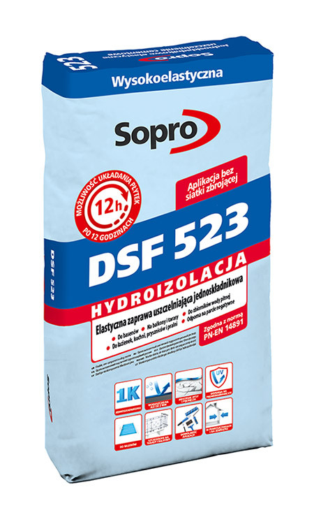 Гідроізоляційний розчин Sopro DSF 523 20кг