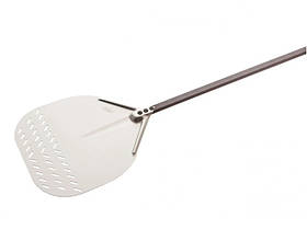 AF-37RF / 120 Лопата для піци GI. METAL ал., Перфорована, ручка прямокутна 36х36мм, 156мм