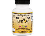 Эпикор дитячий Healthy Origins Epicor for Kids 125 мг 60 капсул вег, фото 3