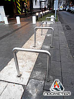 Велопарковка трапецієвидна багатосекційна, 10 секцій