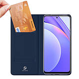 Захисний чохол-книжка Dux Ducis для Xiaomi Mi 10T Lite / Redmi Note 9T Pro Skin Pro Series Case Blue, фото 3