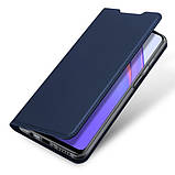 Захисний чохол-книжка Dux Ducis для Xiaomi Mi 10T Lite / Redmi Note 9T Pro Skin Pro Series Case Blue, фото 5
