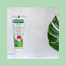 Зубна паста-гель для дітей полунична Gum Kids Monster 2-6 років 50мл