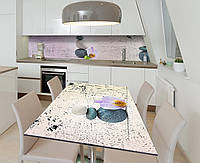 Наклейка 3Д виниловая на стол Zatarga «Приятное удивление» 600х1200 мм для домов, квартир, столов, кофейн,