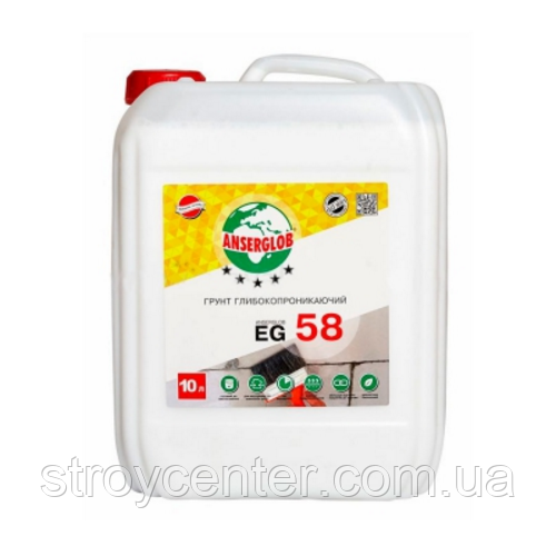 Ґрунтовка глибокого проникнення Anserglob EG 58 10 л