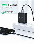 Кабель 1.5м UGREEN Micro USB 18 Вт USB A - Micro B Провід для швидкої зарядки Android, фото 6