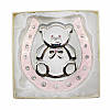 Підкова щастя «Ведмедик», рожева,10 см (473-3084), фото 2