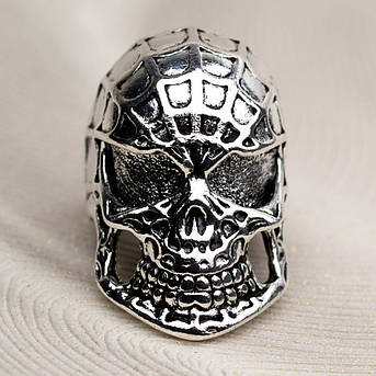 Перстень Череп Людини-павука PEB-35, фото 2