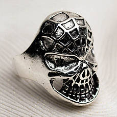 Перстень Череп Людини-павука PEB-36
