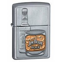 Зажигалка Zippo Jim Beam Bottle With Glass 21111