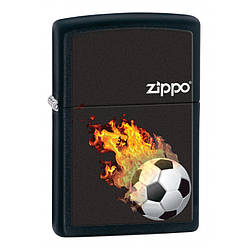 Запальничка Zippo Soccer Black Matte 28302