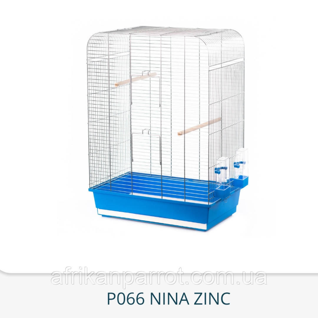 Nina Інтер-Зоо Клітка для дрібних і середніх птахів (54х34х75см), фото 1