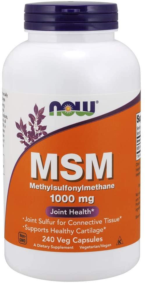 Нау фудс МСМ Now Foods MSM 1000mg 240 капсул