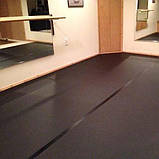 Dance Floor PVC Tape - 50мм х 33м - чорна стрічка для танцювальних підлог, фото 2