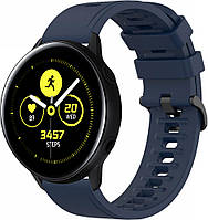 Ремешок Convex для Galaxy Watch Active Dark Blue (20 мм)