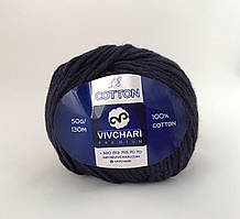 Пряжа Vivchari Cottonel 65 3001 белый