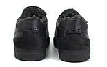 Взуття великих розмірів чоловічі шкіряні зимові кросівки чорні кеди Rosso Avangard Winter Puran Black BS, фото 5