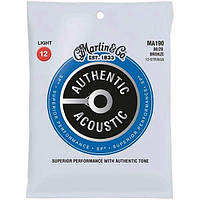 Струни Martin M190 80/20 Bronze 12-String Light 12-54