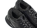 Кроссовки зимние на меху теплые кожаные мужская обувь больших размеров Rosso Avangard Winter ReBaKa Black BS, фото 9
