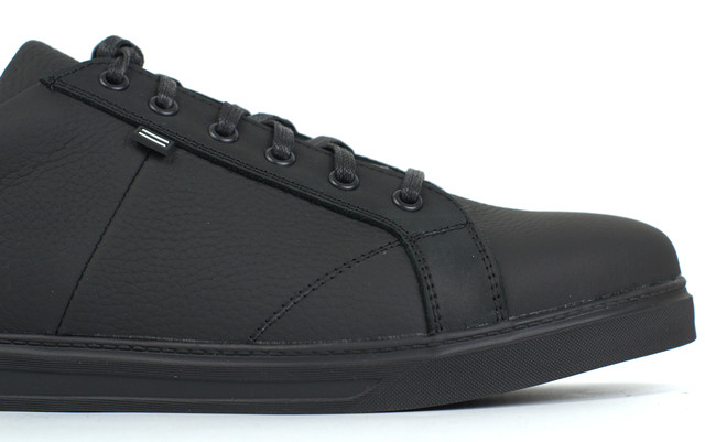 Rosso Avangard Puran Mate Monza Black BS Мужские кроссовки кожаные черные кеды обувь больших размеров Rosso Avangard Puran Mate Monza Black BS