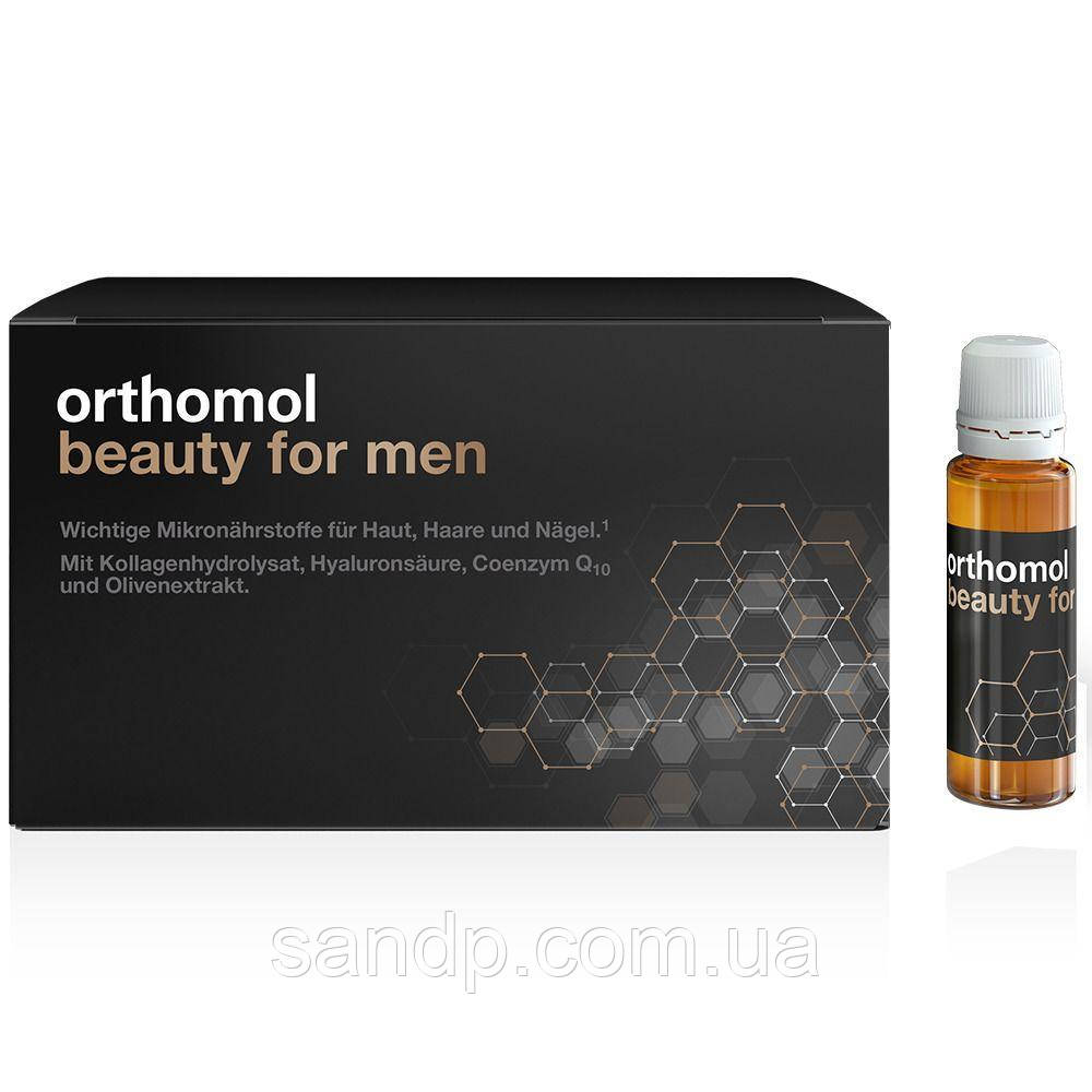 Orthomol Beauty for men  чоловічий вітамінний комплекс для шкіри, нігтів і волосся . 30 днів