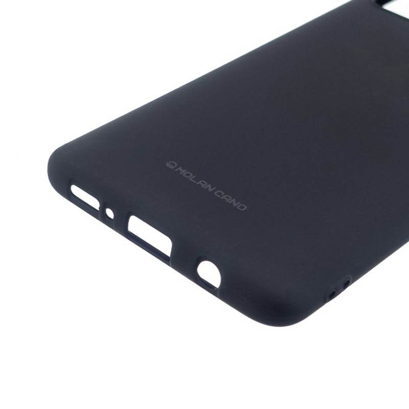 TPU чехол Molan Cano Smooth для Samsung Galaxy A71 (чорний), Чохол для Samsung Galaxy Телефони Galaxy A71
