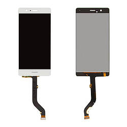 Дисплей для Huawei Ascend P9 Lite білий (LCD екран, тачскрін, скло в зборі), Дисплей для Huawei Ascend P9