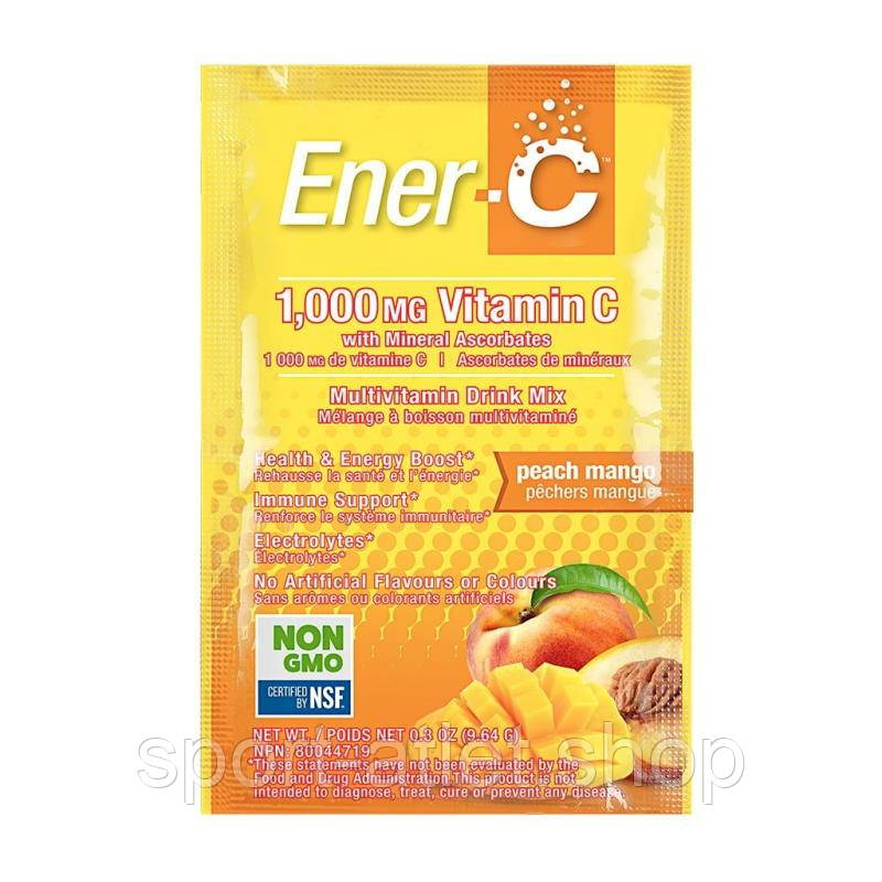 Вітаміни та мінерали Ener-C Vitamin C, 1  пакетик Манго-персик