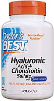 Doctor's Best Hyaluronic Acid Chondroitin Sulfate 180 капсул