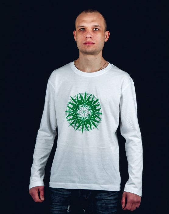 Лонгслів чоловічий LongSleeve "Plant of Life" чоловічий, колір білий (L)